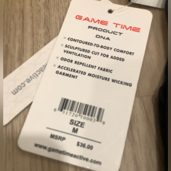 Game Time, Active Shorts w moisture wicking technology and odor repellent—Medium - Picture 6 of 6